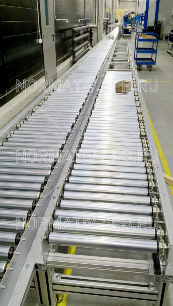 Монтаж конвейерного оборудования для автоматизированного склада