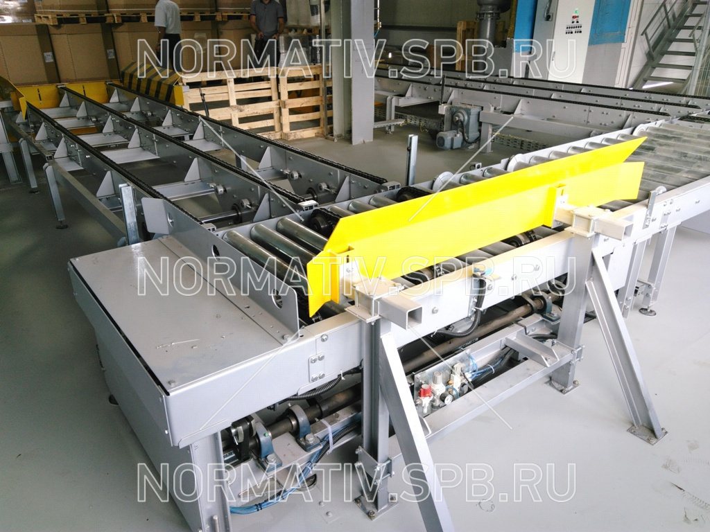 транспортировка паллет - конвейерное складское оборудование от производителя на заказ от ООО "Норматив"