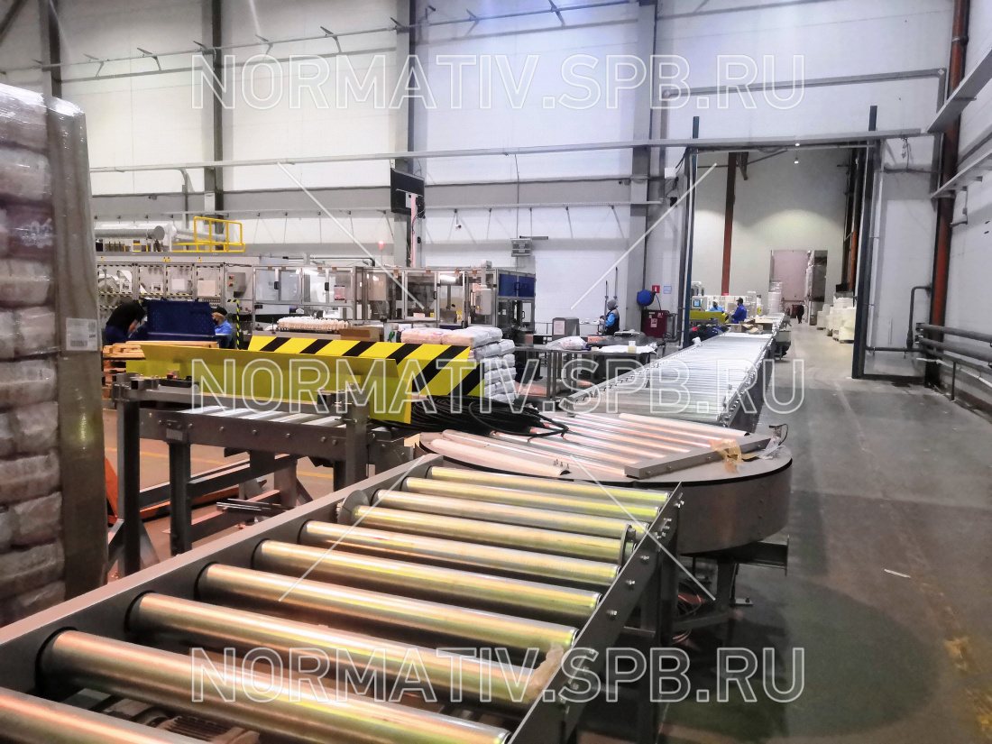 Изготовление и монтаж конвейерного оборудования для автоматического склада - ООО "Норматив"