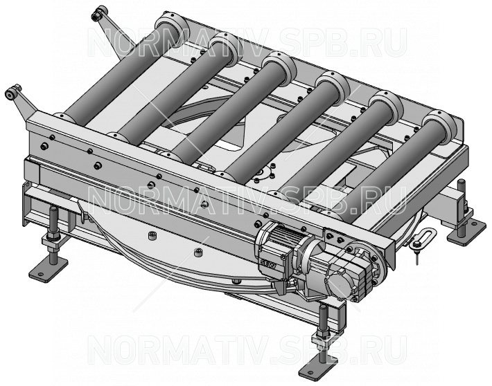 Поворотный роликовый стол - промышленная автоматизация от ООО "Норматив"
