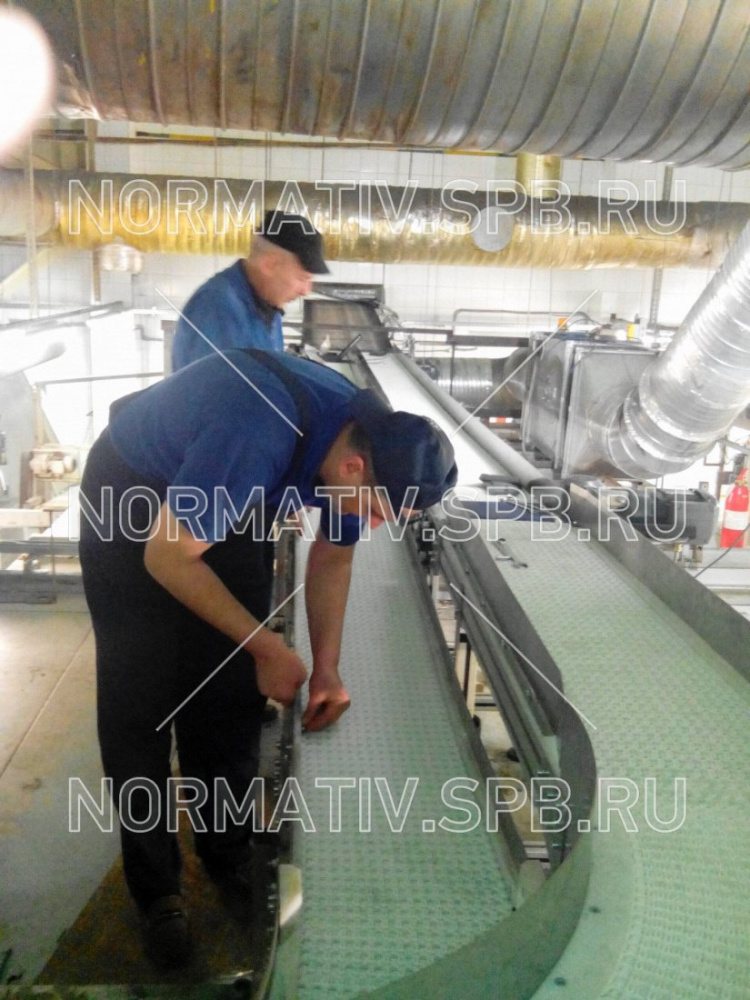 Монтаж конвейерного оборудования от производителя "Норматив"