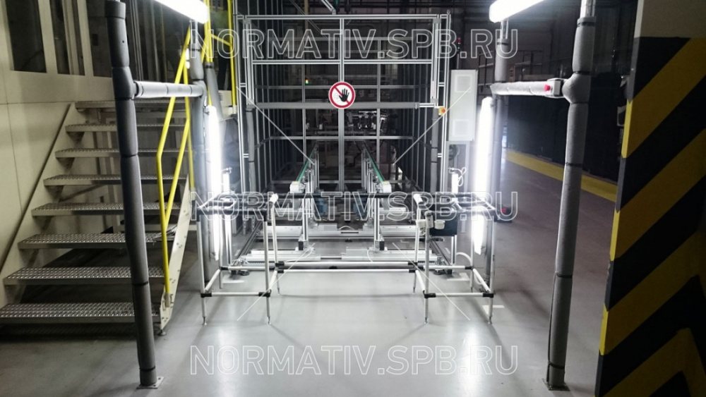Умная конвейерная система для автомобильного производства проектирование и изготовление от ООО "Норматив"